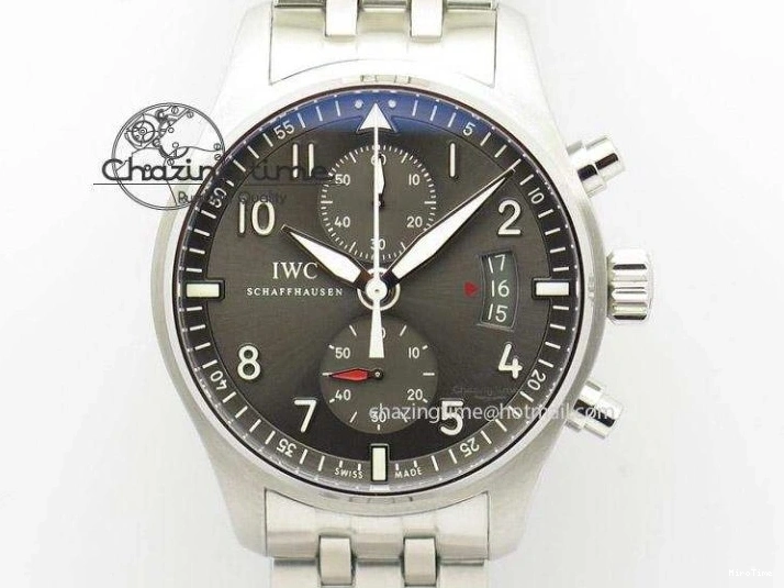 MIROTIME 0306 FashionForward Portugieser Auto IWC0562D APSF 1:1 Best Edition Light Blue Dial on SS Bracelet A 6994